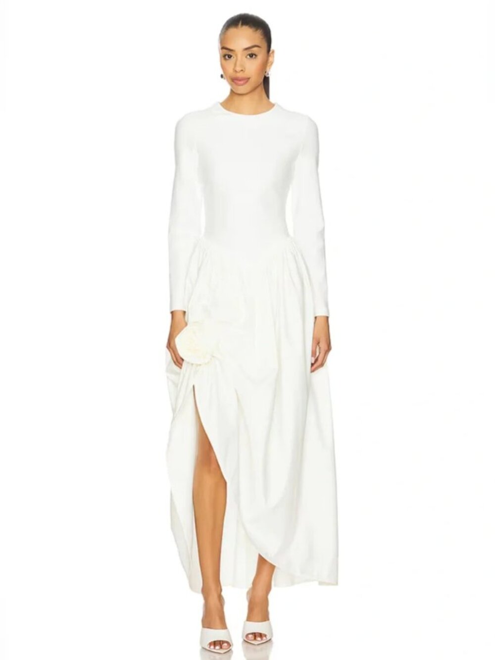 Sleeper Aurora Maxi Dress - White